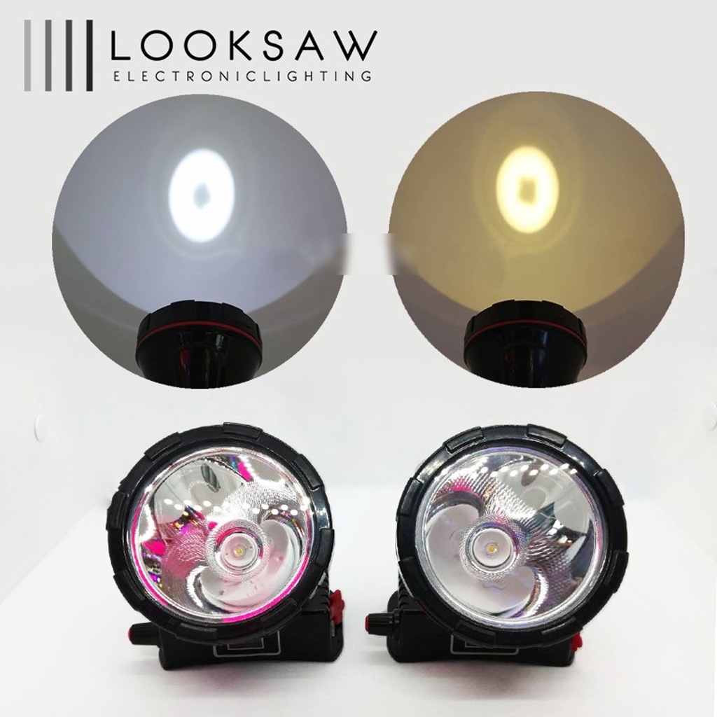 ไฟคาดหัว หน้ากว้าง มีจอแบตเตอรี่แจ้ง รุ่น LED-583