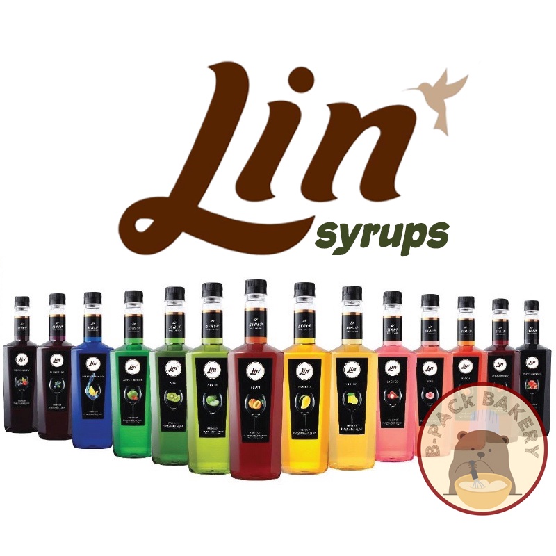 ลิน ไซรัป น้ำเชื่อมแต่งกลิ่น LIN Syrups 730ml