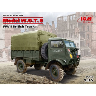 โมเดลประกอบ ICM Model ขนาด 1/35 ICM-35590 Model W.O.T. 8, WWII British Truck