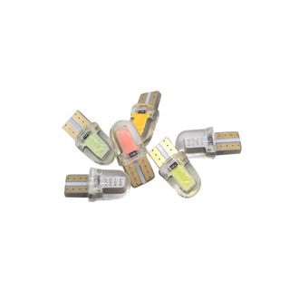 หลอดไฟติดป้ายทะเบียนรถยนต์ T 10 194 168 W 5 W COB 8SMD 1 ชิ้น