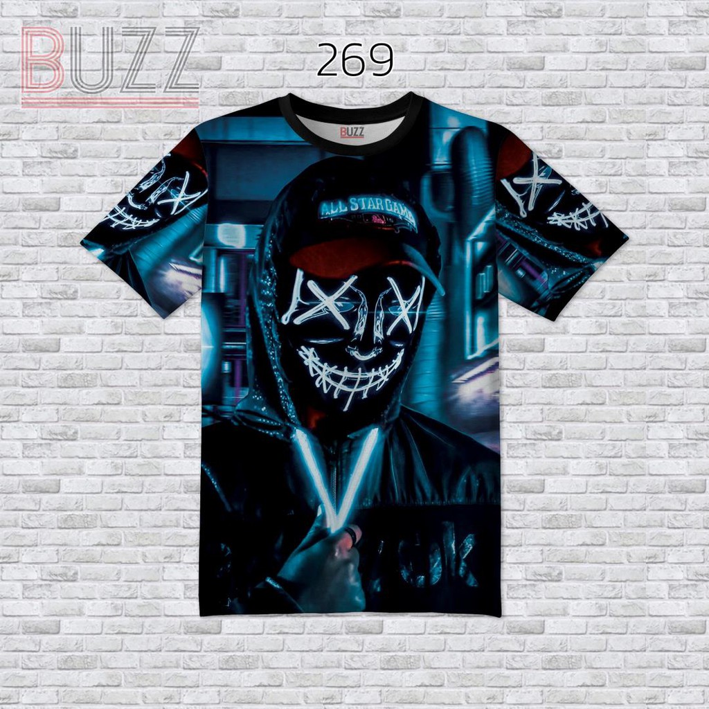 [S-4XL] เสื้อยืดแฟชั่น พิมพ์ลาย หน้า-หลัง ใส่ได้ทั้ง ชาย หญิง สาวอวบ อ้วน บิ๊กไซ