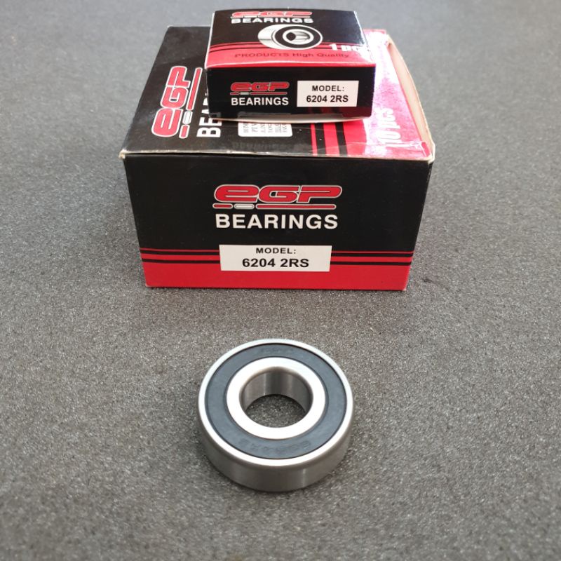 BEARING 6204 2RS / BEARING / LAHER 6204 2RS - ยี่ห้อ EGP
