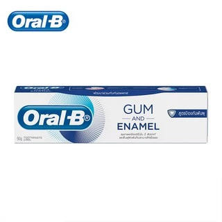 [แพ็คสุดคุ้ม] Oral-B ออรัลบี ยาสีฟัน ป้องกันฟันผุ 90 กรัม x2 [Savings Pack] Gum and Enamel Care Toothpaste 90 g x2