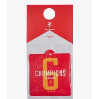 **ของแท้** น้ำหอมรถยนต์ ลิเวอร์พูล ลายแชมป์ยุโรป Liverpool Air freshener