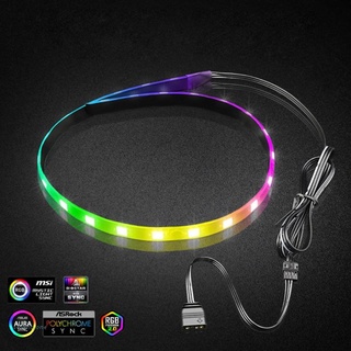 ~ Coolmoon สายไฟ Led 1.3 ฟุตสําหรับคอมพิวเตอร์พีซี 40 ซม.
