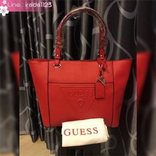 GUESS Factory Womens Rigden Embossed Large Tote ของแท้ ราคาถูก