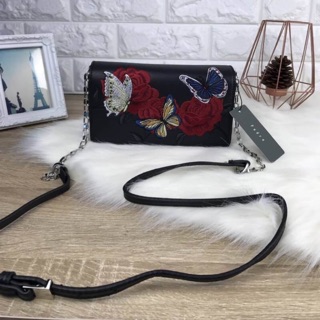 PEDRO EMBROIDERED CROSSBODY