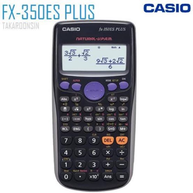 เครื่องคิดเลขช่าง Casio fx-350ES PLUS แท้