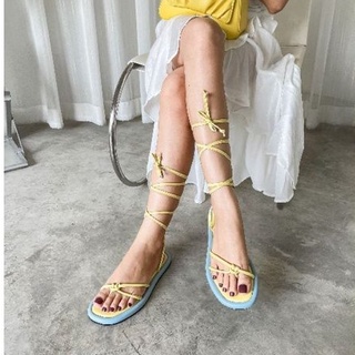 Your Favorite Shoes : รองเท้าสายพันขา Sunday Sandal สูง 1 cm