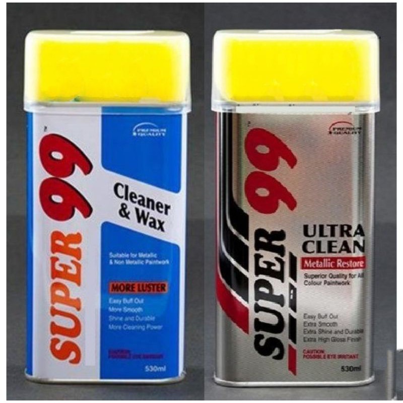 Soft Super 99 Luster Cleaner Wax 530ml Cleaner Wax Super 99 Ultra Clean Metallic Restore Soft 99