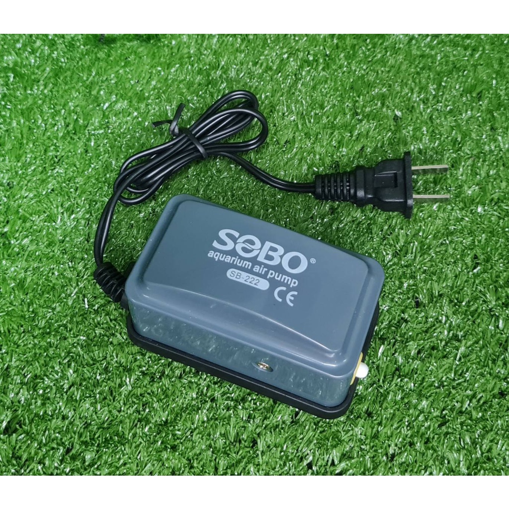 ปั๊มทำออกซิเจนในตู้ปลาขนาดเล็ก​ SOBO SB-222 ราคา ถูกที่สุด ดีลบีเคเค แกลเลอรีภาพที่ 4