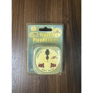 travel plug adapter ขายตามสภาพนะ ของใหม่เก่าเก็บปลั๊กแปลงพร้อมระบบ surge protection ใช้แปลงหัวเครื่องไฟฟ้า รับหัวปลั๊กได