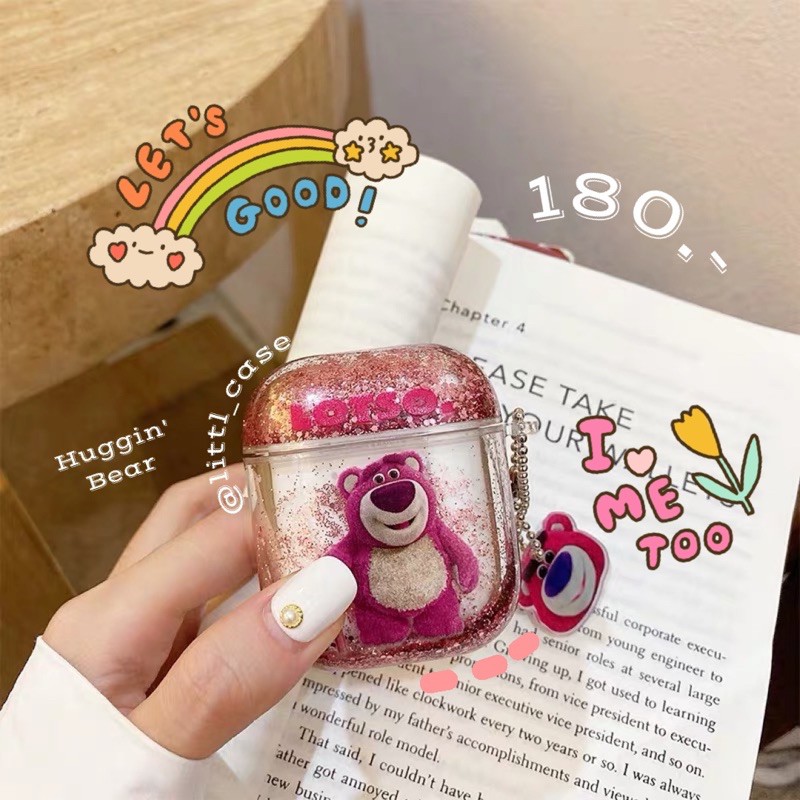 ⛳️littl_case เคส Airpods 1/2 และ pro 💖Huggin' Bear🧸 เจ้าหมีน่ากอด Lots-o✨