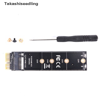 (Takashiseedling) Pcie To M2 Adapter Nvme Ssd M2 Pcie X1 Raiser Pci-E Pci Express M Key Connector Hot Sale