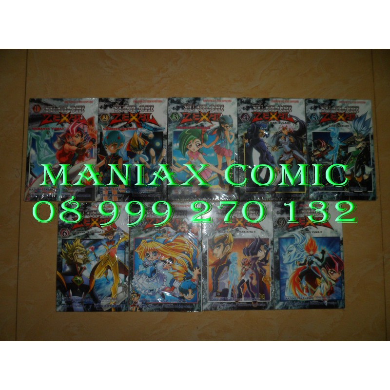Yugioh Zexal Comic 1-9 ซีลใหม่ที่สมบูรณ์