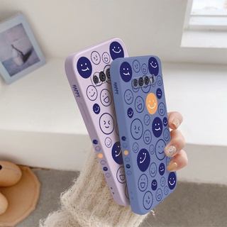 เคส อีโมติคอนขนาดเล็กจำนวนมาก เคสมือถือ ซิลิกาเจลเหลว Phone Case For Samsung Galaxy S10 S9 Plus S10E S10Plus S9Plus ปกโทรศัพท์กันกระแทก