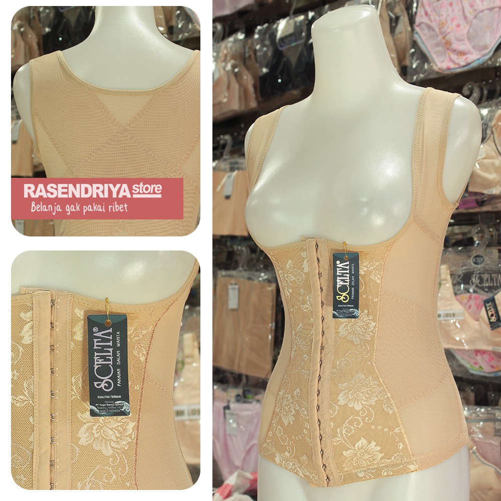 CORSET BACK SLIMMING SMACH BREAST SUPPORT CR SC 1418 SCLTA