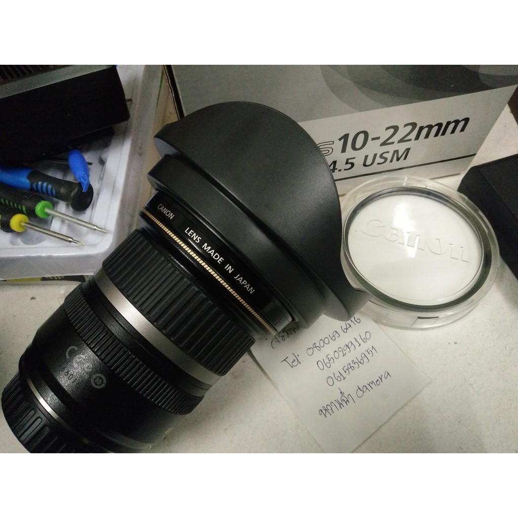 เลนส์มือสอง canon EF-S 10-22 USM