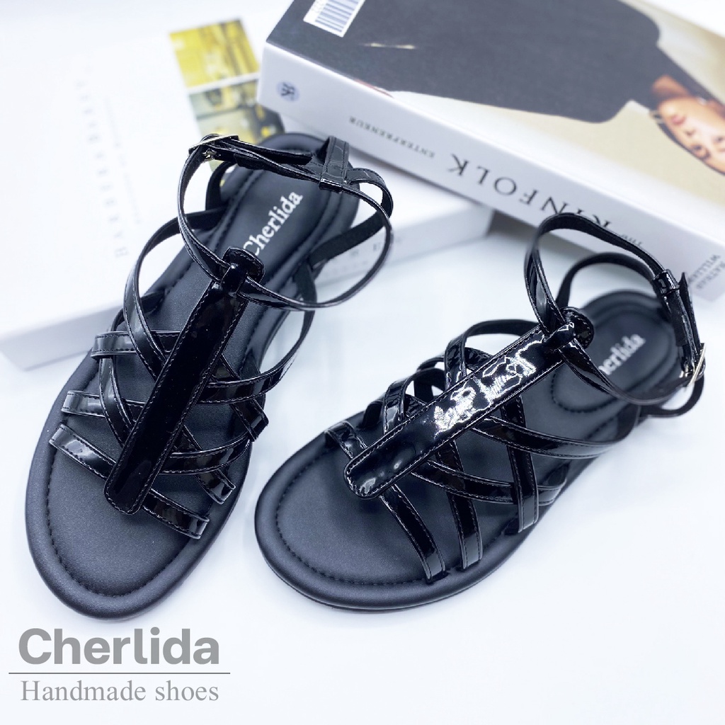 Hogo รองเท้าแตะรัดส้น พร้อมสายปรับความยาว พื้นกันลื่น น้ำหนักเบา สวมใส่บาย รองเท้าผู้หญิง