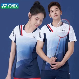 Yonex เสื้อกีฬาแบดมินตัน แขนสั้น ระบายอากาศ แบบแห้งเร็ว สไตล์เกาหลี สําหรับผู้ชาย และผู้หญิง 5116