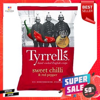 Tyrrells Sweet Chilli &amp; Red Pepper Chips 150g