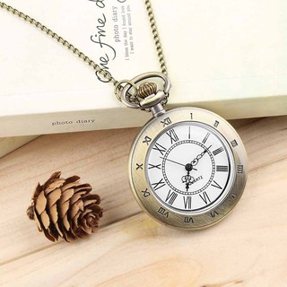 เครื่องประดับ สร้อยคอ สร้อยจี้นาฬิกา Pocket Watch