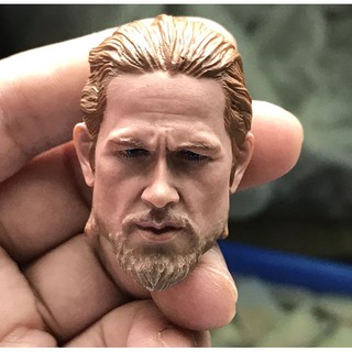 โมเดลฟิกเกอร์ Sons of Anarchy Charlie Hunnam Head 1/6 F 12 นิ้ว