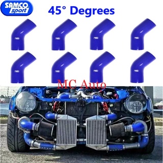 อะแดปเตอร์ท่อซิลิโคน 45 Samco Samco 45 90 องศา ท่อเทอร์โบตรง ท่ออินเตอร์คูลเลอร์ ท่อกรองเครื่องยนต์