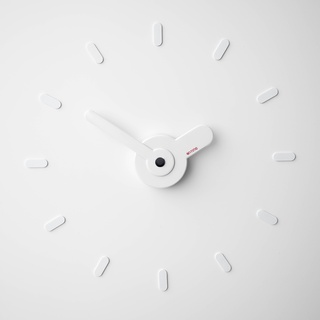 นาฬิกา On-Time V1M: White สีขาว-ไม่มีเข็มวินาที48-60 เซน Wall Clock DIY นาฬิกาแขวนผนัง ติดผนังไม่เจาะผนัง เข็มนาฬิกาใหญ่