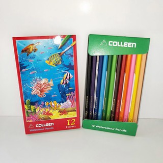 ดินสอสีน้ำ COLLEEN 12 Colours