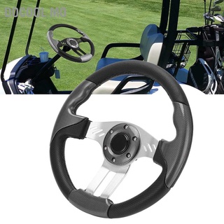 Docool Mo Club Car Steering Wheel Carbon Fiber Style Replacement for G8 G9 G11 G14 G16 G19 G21 G22 G29 Drive