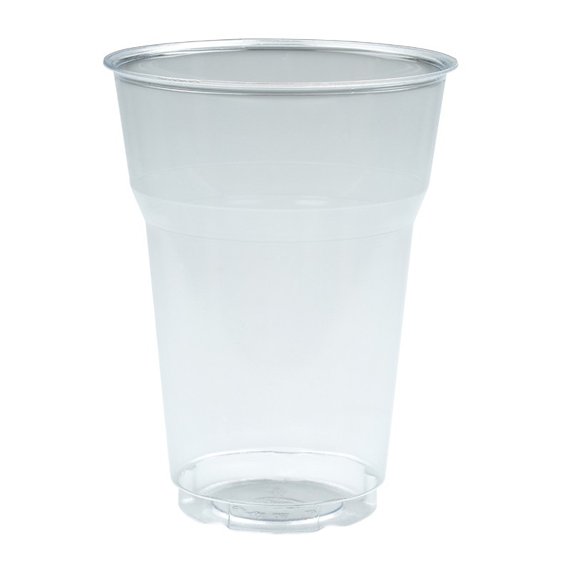 แก้วน้ำพลาสติก GPPS ใส ขนาด 16 ออนซ์ แพ็ค 50 ใบ/Aeros GPPS Plastic Tumbler Size 16 oz. Pack 50