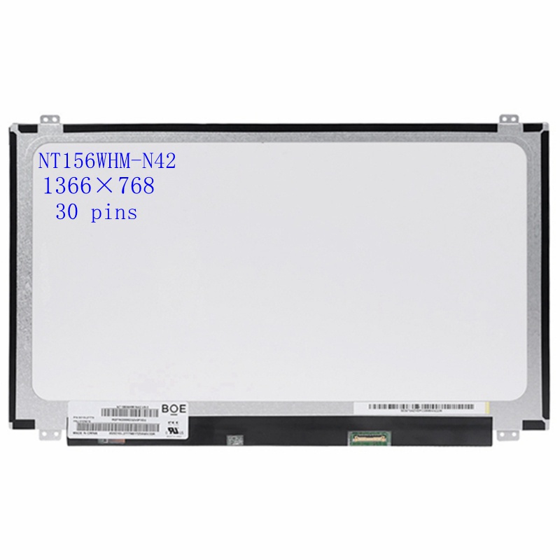 15.6 "แล็ปท็อป HD 1366768 edp 30pin slim NT156WHM-N42 V8.0 NT156WHM-N42 N156BGE-EA1 EB1 EA2 EAA จอแส