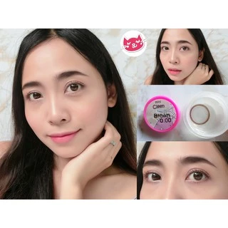 คอนแทคเลนส์ รุ่น Mini Cleen Brown / Black (ขนาดมินิ) - คิตตี้ คาวาอิ Kitty Kawaii (Vial)