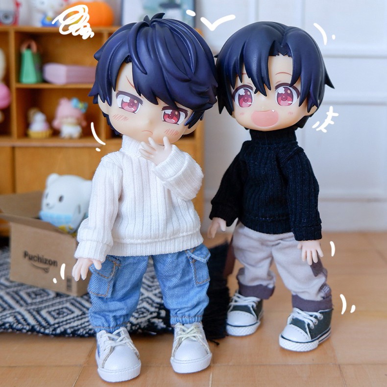 Ob11 เสื้อยืดแขนยาว ลาย YMY molly GSC Nendoroid Clothing obitsu11 UFdoll 1/12 BJD BODY9