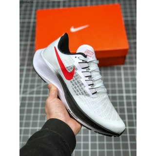 Nike Air Zoom Pegasus 37 รองเท้าวิ่งเบาะลมดูดซับแรงกระแทกในตัวระบายอากาศขนาด 40-45