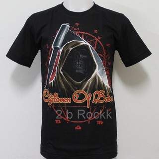 เสื้อยืด CHILDREN OF BODOM ชิลเดรน ออฟ โบดอม S75 ไซส์ยุโรป