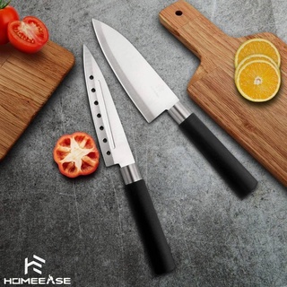 Homeease Kitchen Knife ชุดมีดมืออาชีพเซท 4 ขนาด ชุดมีดครัว ชุดมีดและอุปกรณ์ทำครัว เซ็ตมีดสแตนเลส เซ็ตมีดทำครัว มีด📍