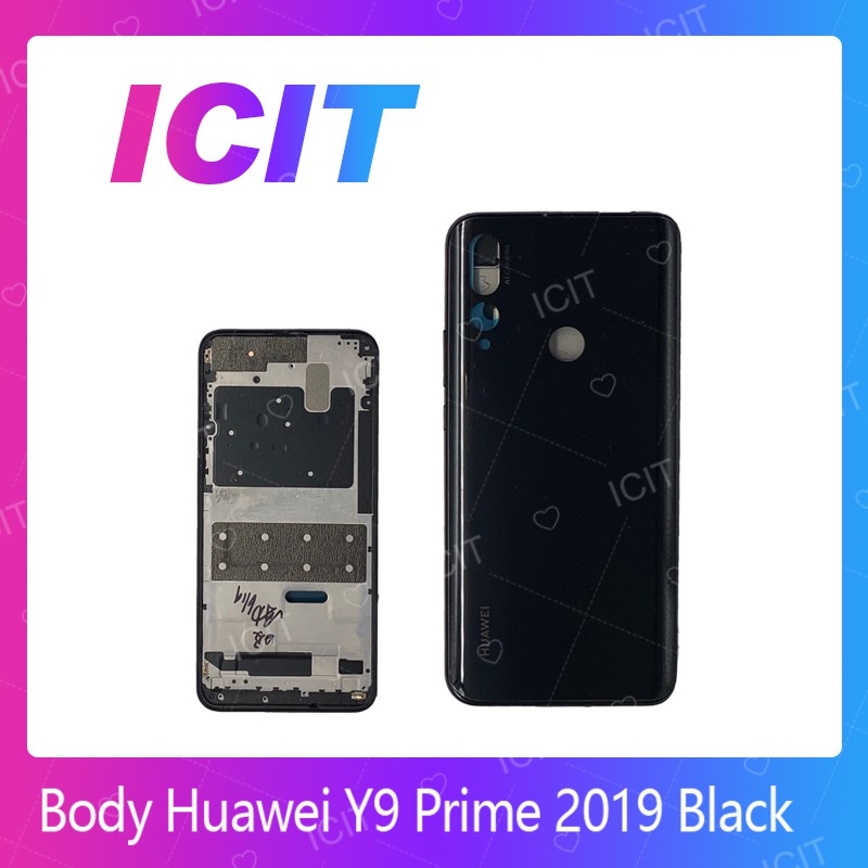 Huawei Y9 Prime 2019 อะไหล่บอดี้ เคสกลางพร้อมฝาหลัง Body อะไหล่มือถือ คุณภาพดี สินค้ามีของพร้อมส่ง ICIT 2020