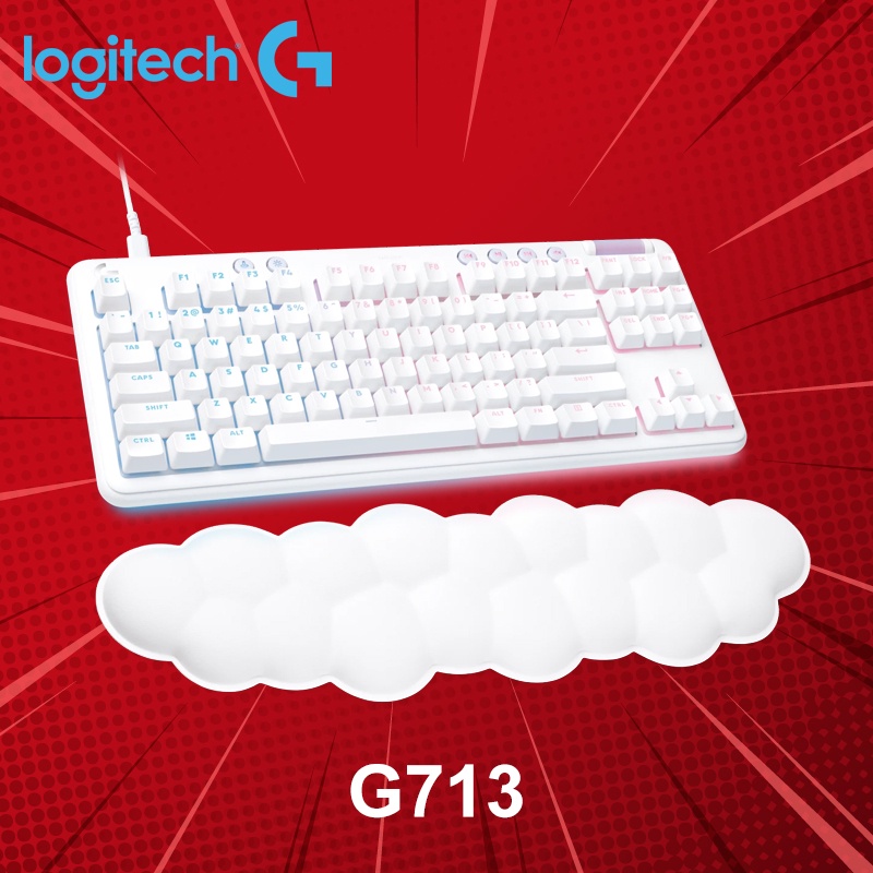 คีย์บอร์ด Logitech รุ่น G713 (ภาษาอังกฤษ) ประกันศูนย์ 2 ปี