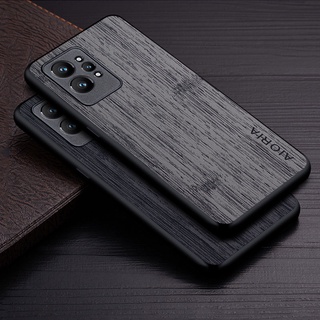 เคสโทรศัพท์มือถือหนัง ลายไม้ไผ่ หรูหรา สําหรับ Realme GT 2 pro Realme GT 2 pro