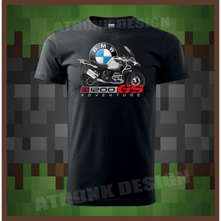 เสื้อผ้าผชLsmtx1 เสื้อยืดผ้าฝ้าย พิมพ์ลาย Bmw R1200Gs Adventure Motorcycle Bmw R1200Gs พลัสไซซ์ สําหรับผู้ชายS-5XL