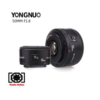 เลนส์สำหรับกล้อง DSLR ถ่ายหน้าชัดหลังเบลอ Yongnuo YN 50mm f1.8 For CANON