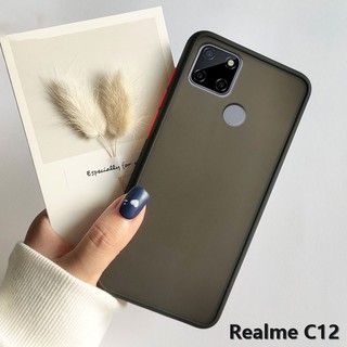 เคสโทรศัพท์มือถือ PC แข็ง กันกระแทก ป้องกันเลนส์กล้อง สําหรับ Realme C12 C25 C25s C21y C25y C11 C15 Narzo 30A 6i 5i 5s 5 Pro