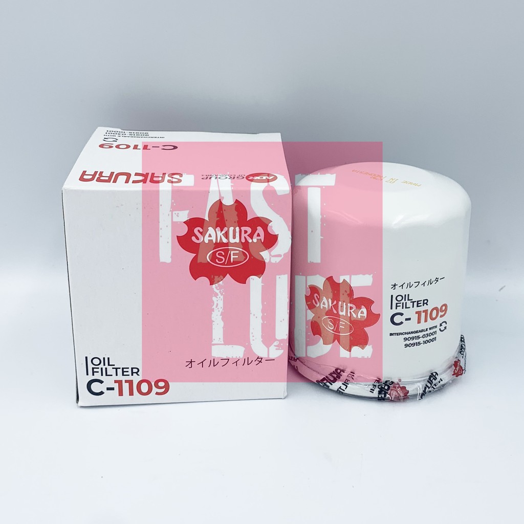 กรองเครื่อง C-1109 TOYOTA 16V AE100, ALTIS, VIOS, YARIS, ST171, ST191, AVANZA,