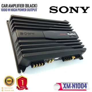 เพาเวอร์แอมป์ SONY รุ่น XM-N1004 แอมป์เสียงดี 4 แชนแนล Class ABแอมป์ขยายเสียง กำลังขับสูงสุด 1000 วัตต์