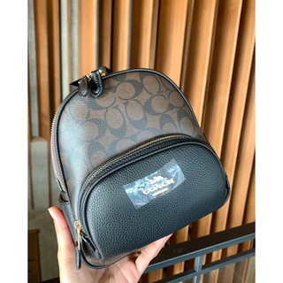 COACH MINI COURT BACKPACK IN SIGNATURE ((C8604)