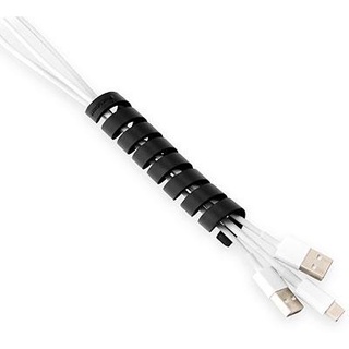 CableCoil - Black 4pk - อุปกรณ์เก็บสาย สายชาร์จ, สาย USB