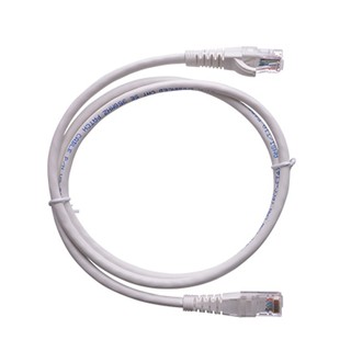 487.สายแลน สายพ่วง CAT 5E RJ45 LINK รุ่น US-5003LZ-1 ขนาด 1 เมตร สีขาว