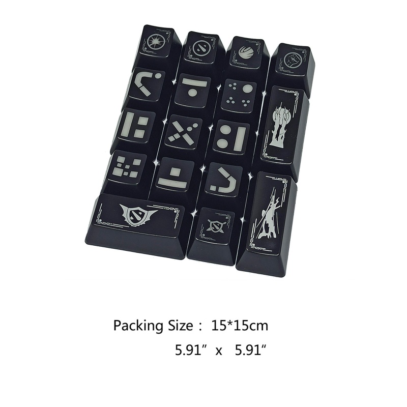 Zzz ปุ่มกดคีย์บอร์ด Rgb 17 ชิ้น สําหรับ Numpad Diy Mx Switches
#6